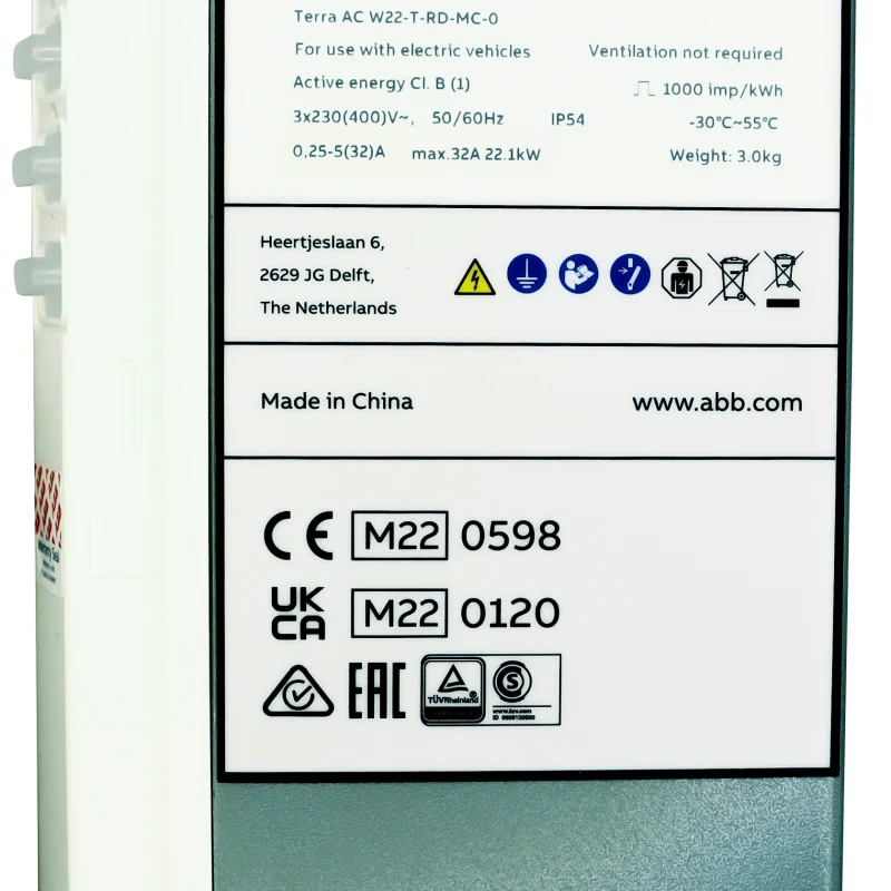 Borne de recharge AC 22 kW MID