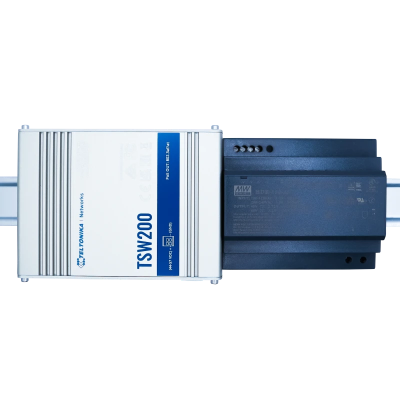 Switch DIN POE 10 ports + 2 ports SFP