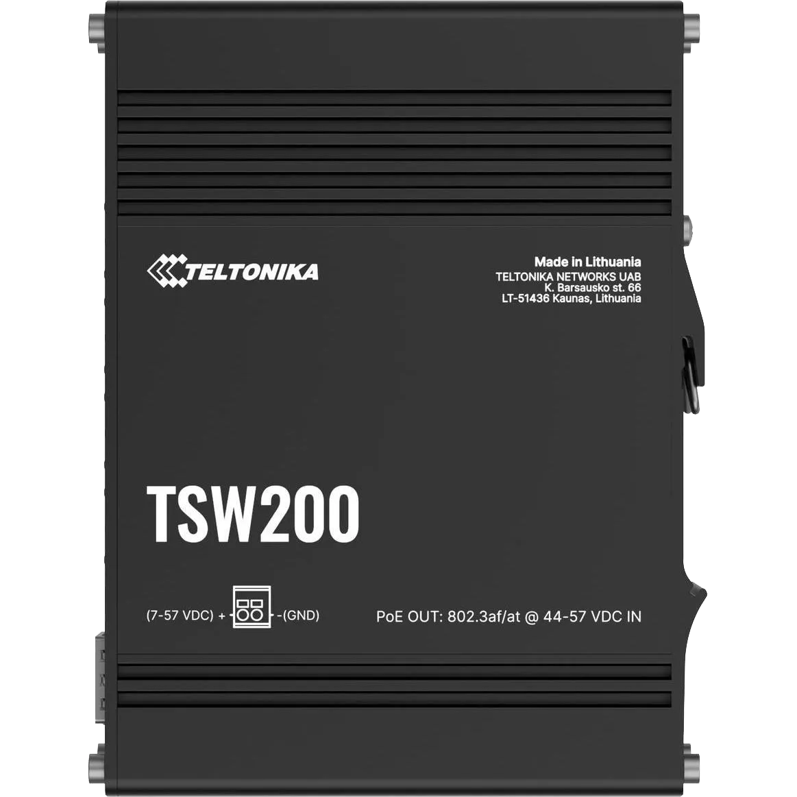 Switch DIN POE 10 ports + 2 ports SFP